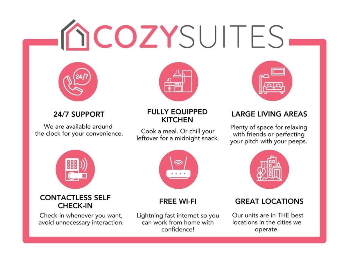 Modern Downtown Apartment 2Br 2Ba By Cozysuites Indianapolis Ngoại thất bức ảnh